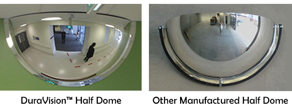 Half Dome Mirrors For Hospitals